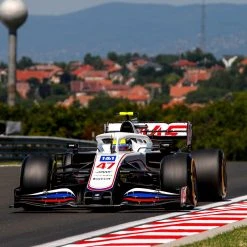 Haas Mick Schumacher 2021 Signed Photograph – Hungarian GP Haas 12 Haas Mick Schumacher 2021 Signed Photograph – Hungarian GP Haas