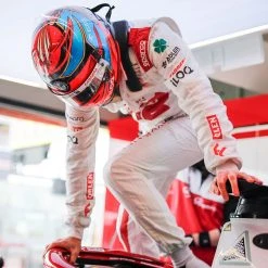 Alfa Romeo Alfa Romeo Kimi Räikkönen 2021 1:2 Scale Helmet - Imola GP Edition 19 Alfa Romeo Alfa Romeo Kimi Räikkönen 2021 1:2 Scale Helmet - Imola GP Edition