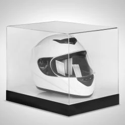 F1 Authentics Full Size Helmet Display Case With LED Colour Display