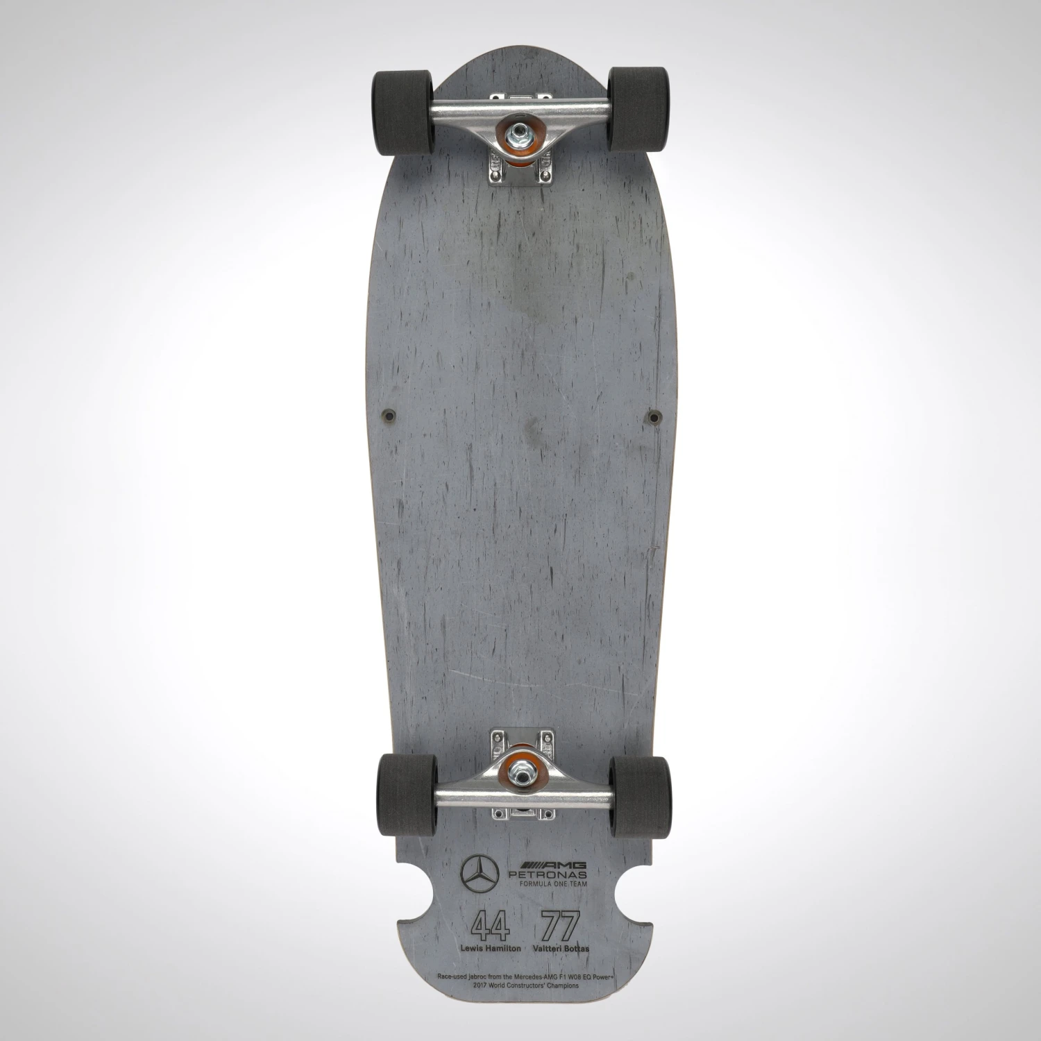 Mercedes-AMG Petronas Formula One Team 2017 Skid Block Skateboard 5 Mercedes-AMG Petronas Formula One Team 2017 Skid Block Skateboard