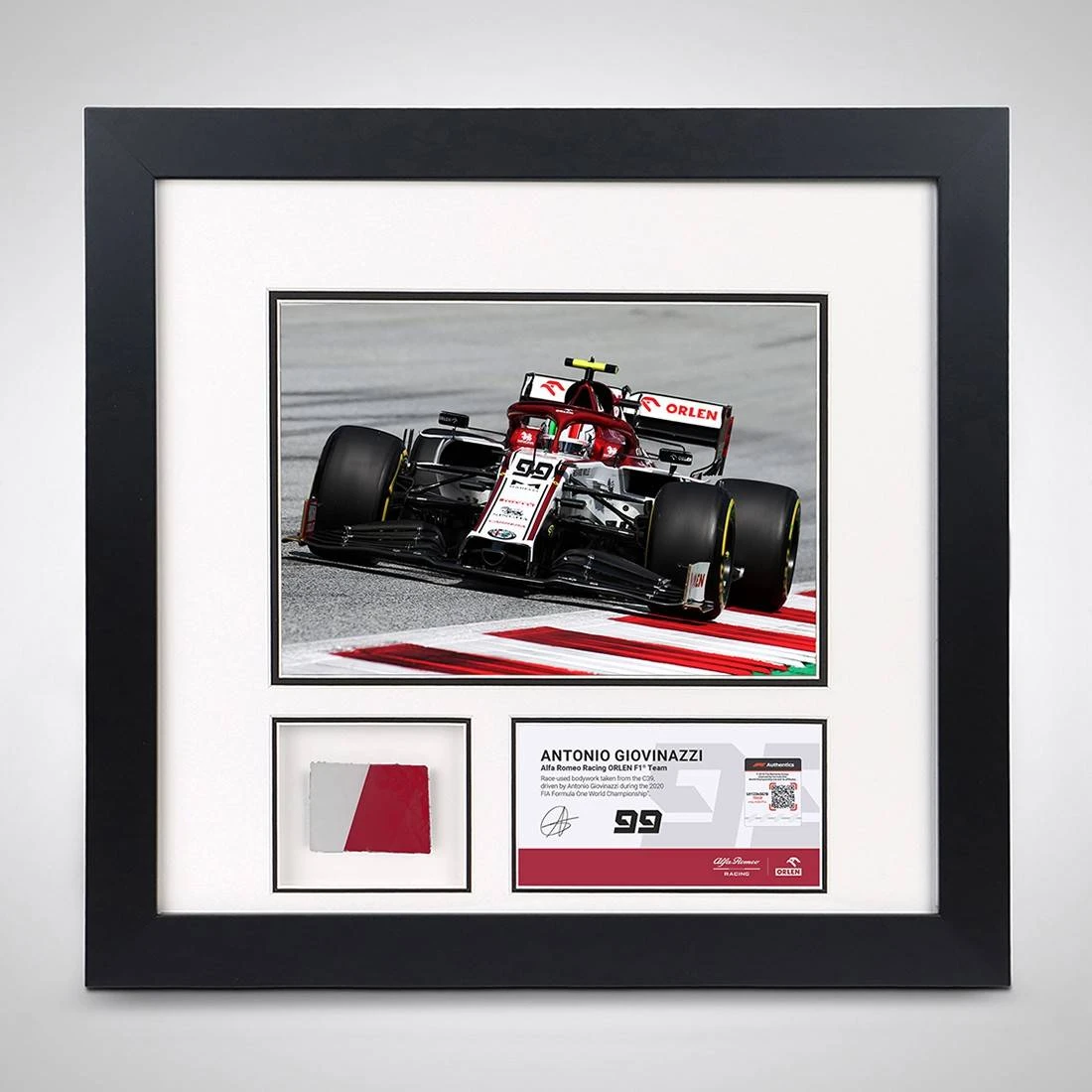 Alfa Romeo Antonio Giovinazzi 2020 Bodywork & Photo - Austrian GP 1 Alfa Romeo Antonio Giovinazzi 2020 Bodywork & Photo - Austrian GP