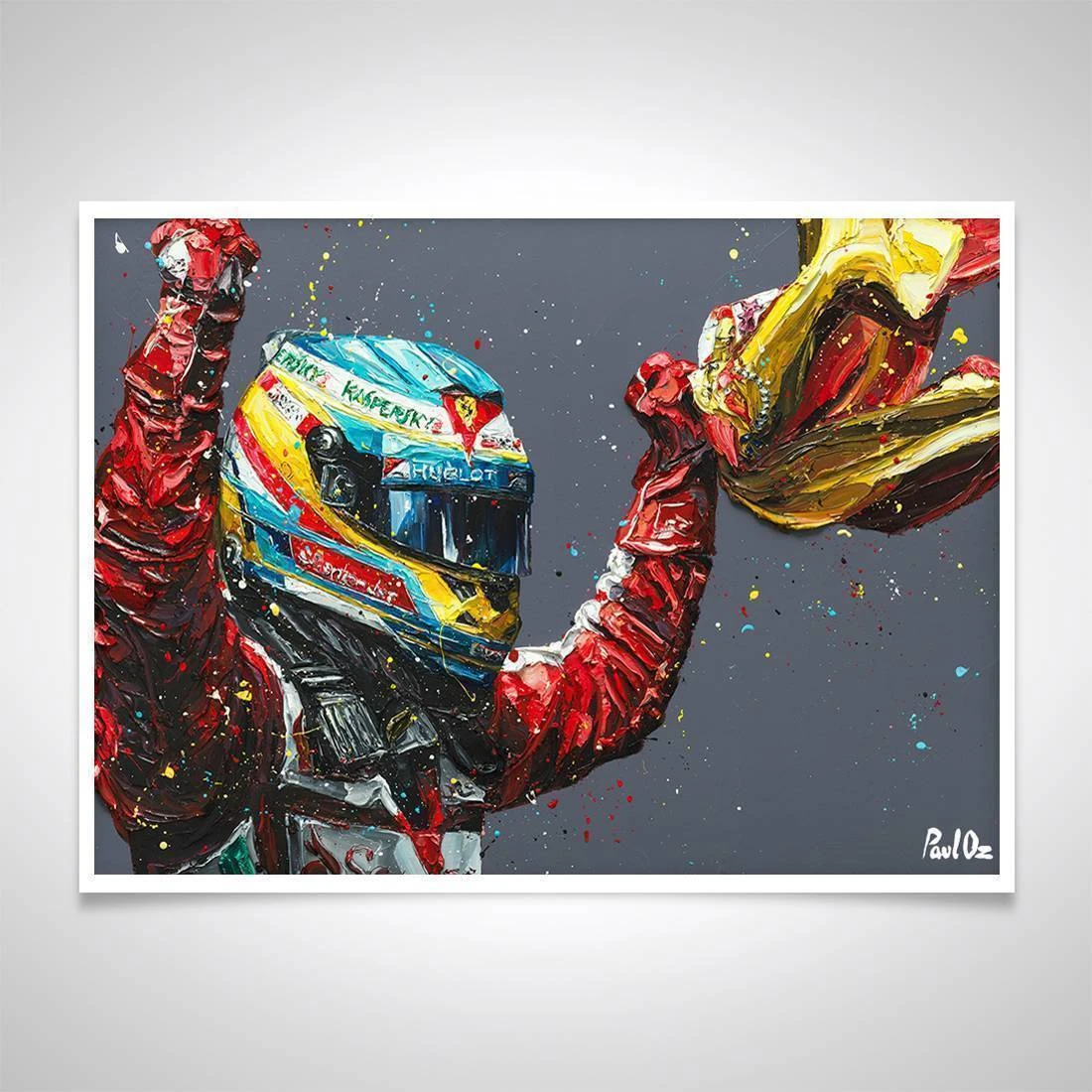 Ferrari Fernando Alonso 2013 Win - Paul Oz Ferrari 1 Ferrari Fernando Alonso 2013 Win - Paul Oz Ferrari