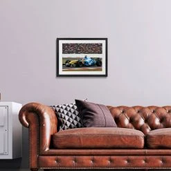 Renault Fernando Alonso 2005 French GP Win – James Moy Print 4 Renault Fernando Alonso 2005 French GP Win – James Moy Print