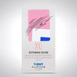 Alpine Alpine Esteban Ocon 2022 Bodywork In Acrylic – Limited Edition BWT Livery 7 Alpine Alpine Esteban Ocon 2022 Bodywork In Acrylic – Limited Edition BWT Livery