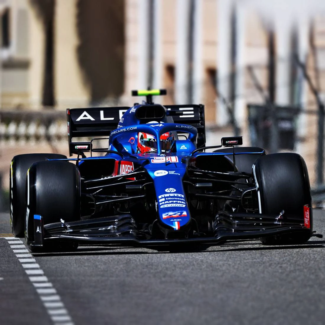 Alpine Alpine Esteban Ocon 2021 Bodywork In Acrylic 3 Alpine Alpine Esteban Ocon 2021 Bodywork In Acrylic