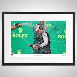 F1 Authentics Esteban Ocon 2021 Signed Photo – Hungarian GP Alpine