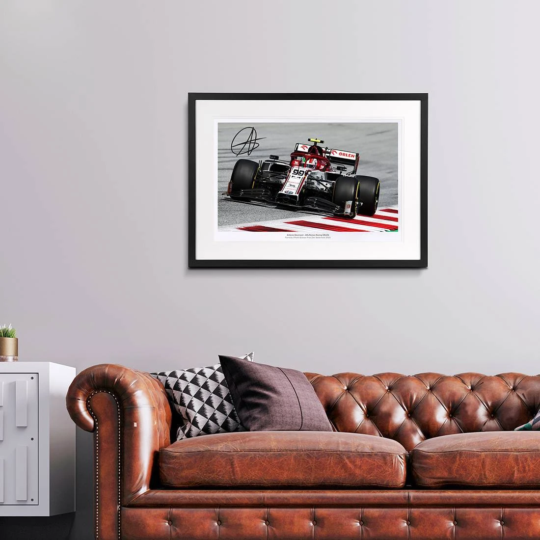 F1 Authentics Antonio Giovinazzi 2020 Framed Signed Photo – Styrian GP 3 F1 Authentics Antonio Giovinazzi 2020 Framed Signed Photo – Styrian GP