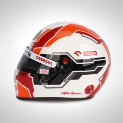 Alfa Romeo Antonio Giovinazzi 2021 Signed 1:2 Scale Helmet 11 Alfa Romeo Antonio Giovinazzi 2021 Signed 1:2 Scale Helmet
