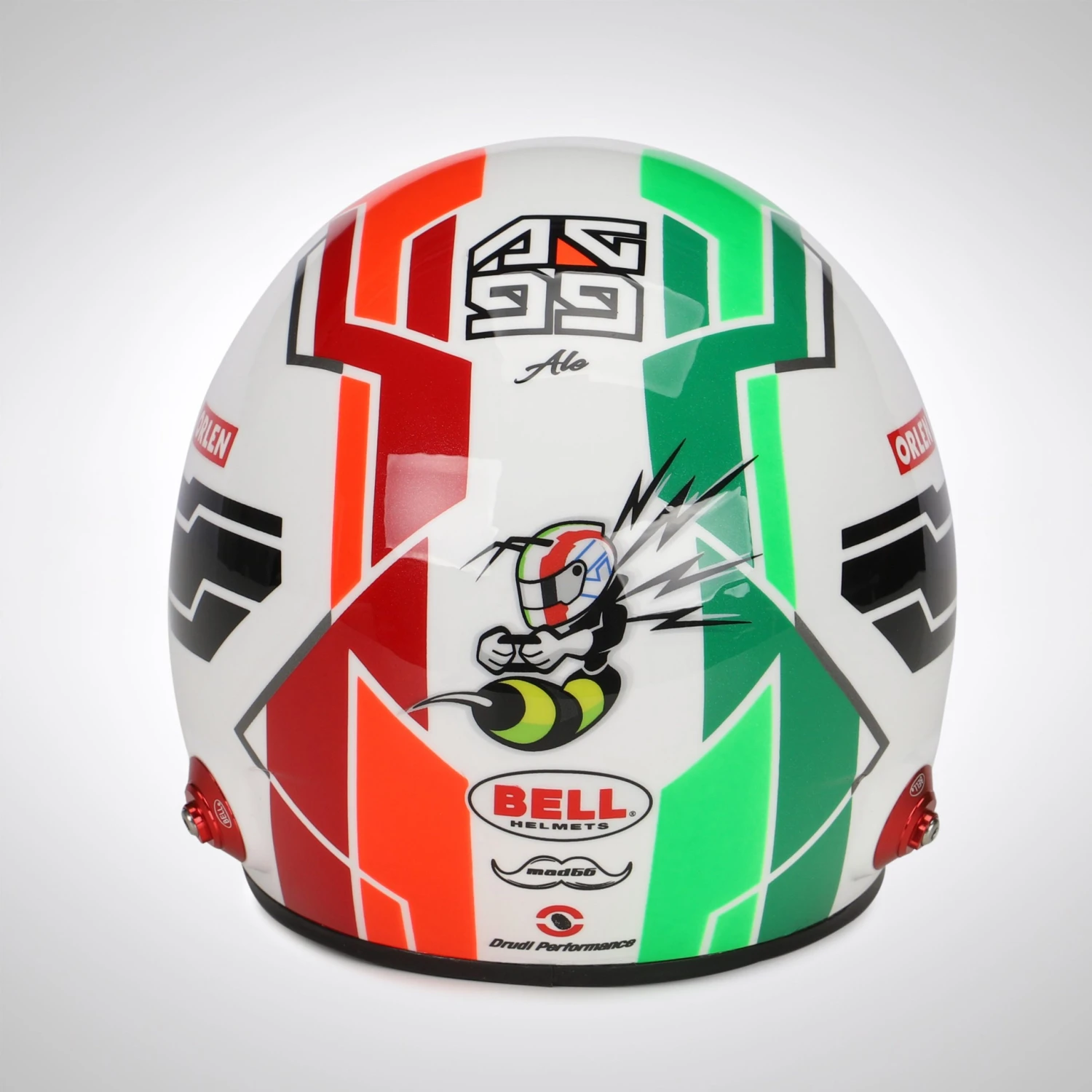 Alfa Romeo Antonio Giovinazzi 2021 1:2 Scale Helmet 3 Alfa Romeo Antonio Giovinazzi 2021 1:2 Scale Helmet
