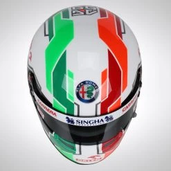 Alfa Romeo Antonio Giovinazzi 2021 1:2 Scale Helmet 13 Alfa Romeo Antonio Giovinazzi 2021 1:2 Scale Helmet
