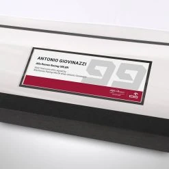 F1 Authentics Antonio Giovinazzi 2020 Framed Signed Polo Shirt