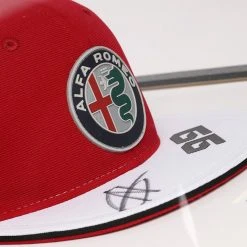 Alfa Romeo Antonio Giovinazzi 2021 Framed Signed Cap Alfa Romeo 9 Alfa Romeo Antonio Giovinazzi 2021 Framed Signed Cap Alfa Romeo