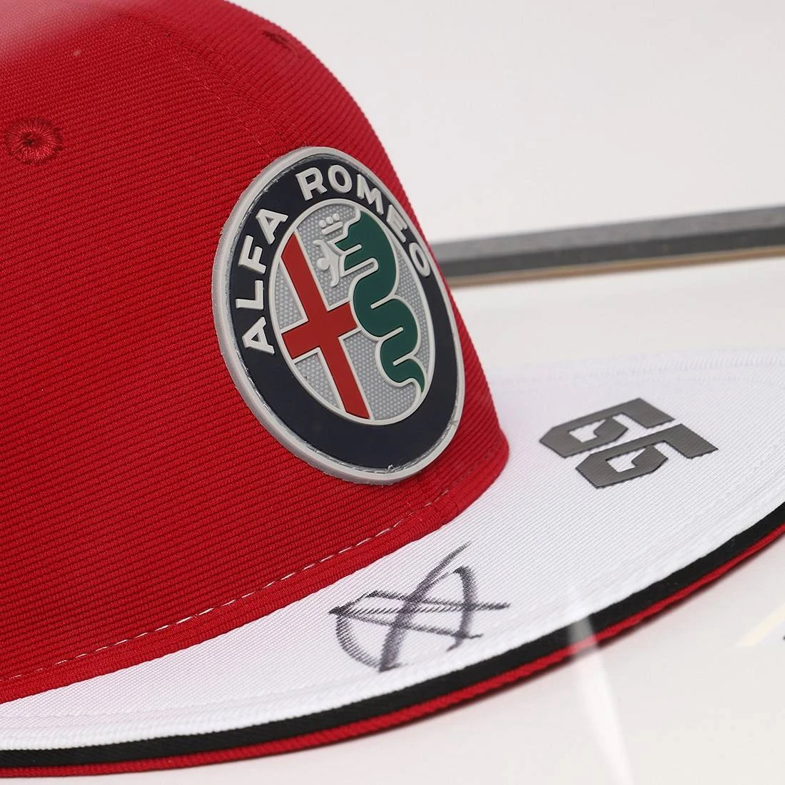 Alfa Romeo Antonio Giovinazzi 2021 Framed Signed Cap Alfa Romeo 4 Alfa Romeo Antonio Giovinazzi 2021 Framed Signed Cap Alfa Romeo