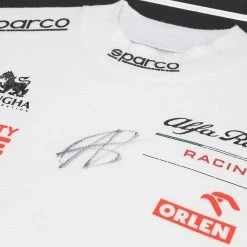 Alfa Romeo Antonio Giovinazzi 2021 Signed Race Used Nomex