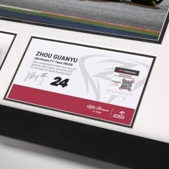 Alfa Romeo Zhou Guanyu 2022 Signed Bodywork & Photo Alfa Romeo 10 Alfa Romeo Zhou Guanyu 2022 Signed Bodywork & Photo Alfa Romeo
