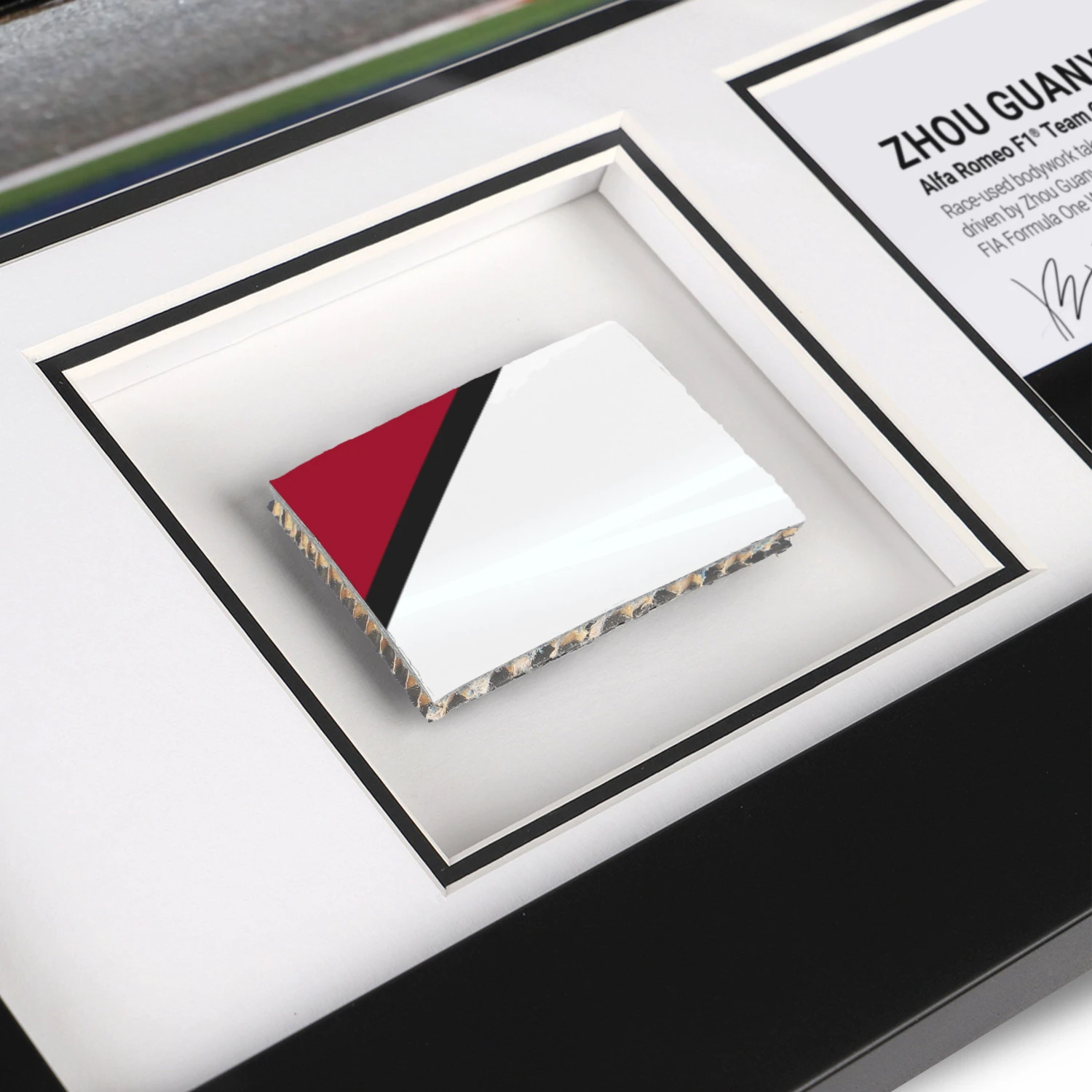 Alfa Romeo Zhou Guanyu 2022 Signed Bodywork & Photo Alfa Romeo 5 Alfa Romeo Zhou Guanyu 2022 Signed Bodywork & Photo Alfa Romeo