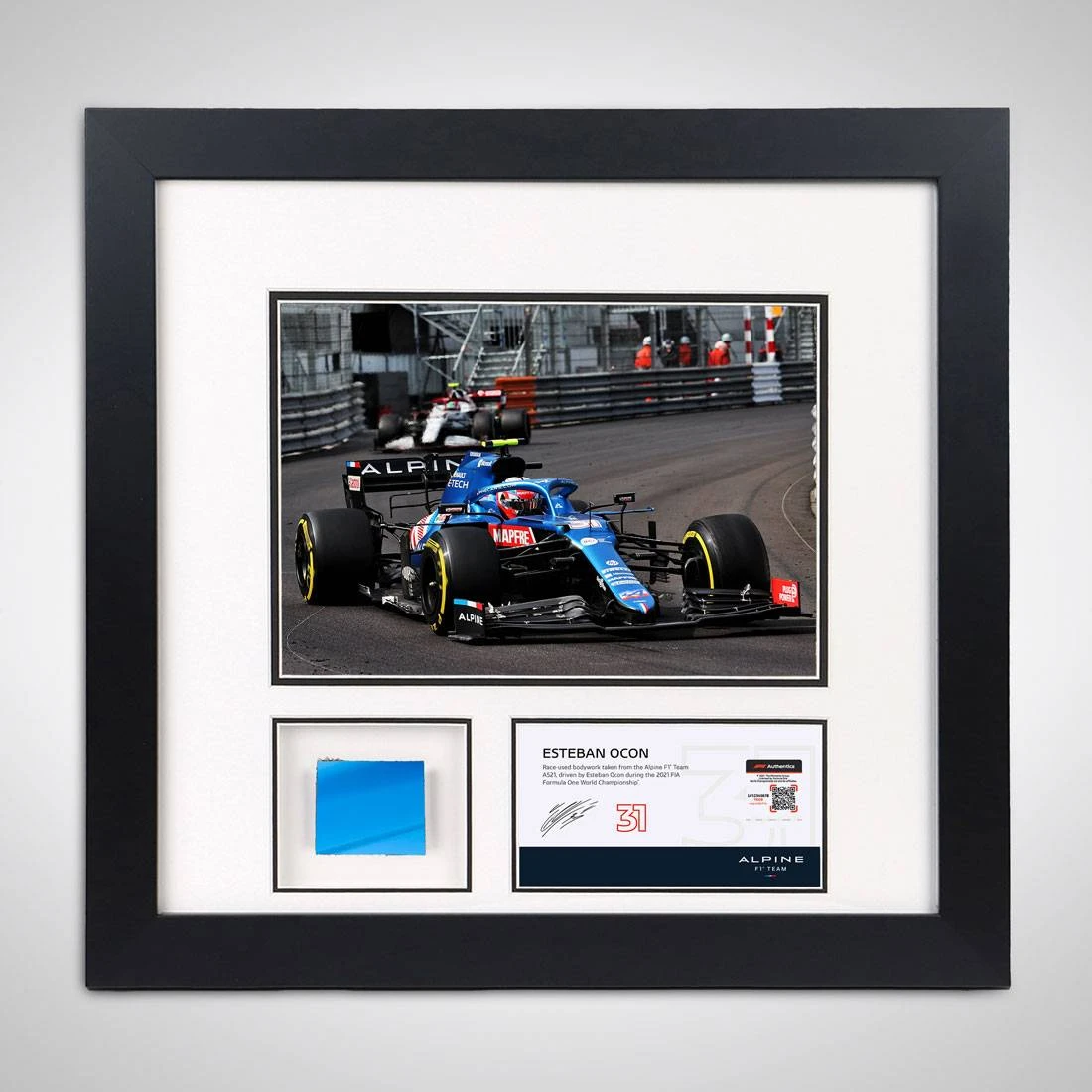 Alpine Alpine Esteban Ocon 2021 Bodywork & Photo 1 Alpine Alpine Esteban Ocon 2021 Bodywork & Photo