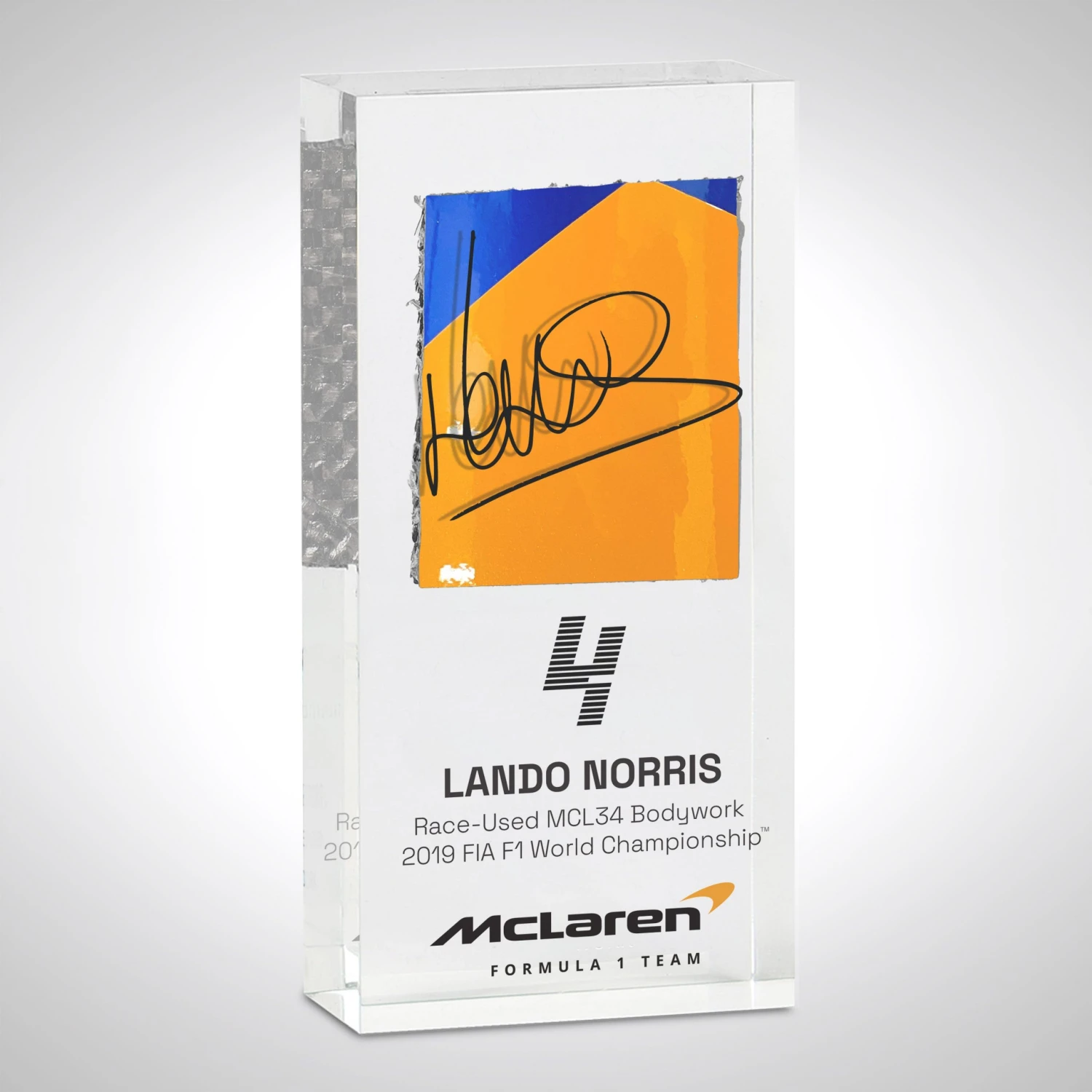 McLaren Lando Norris 2019 Bodywork In Acrylic 1 McLaren Lando Norris 2019 Bodywork In Acrylic