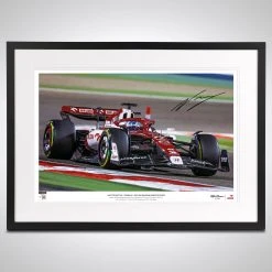 Alfa Romeo Alfa Romeo Valtteri Bottas 2022 Signed Photograph – Bahrain GP