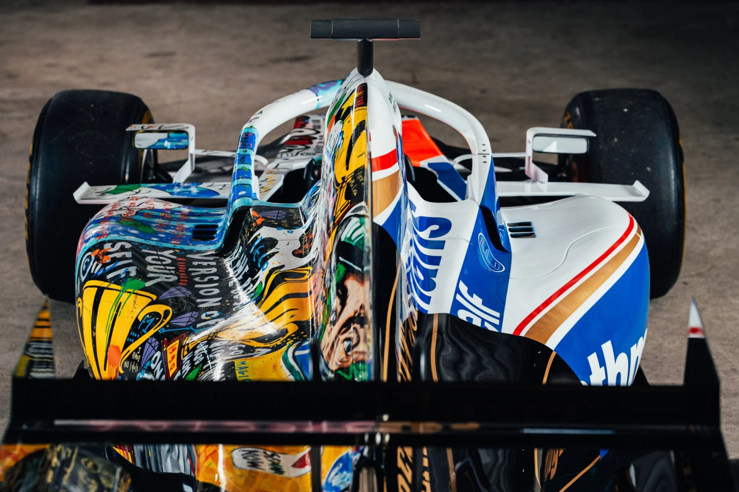 McLaren Ayrton Senna Art Show Car 6 McLaren Ayrton Senna Art Show Car