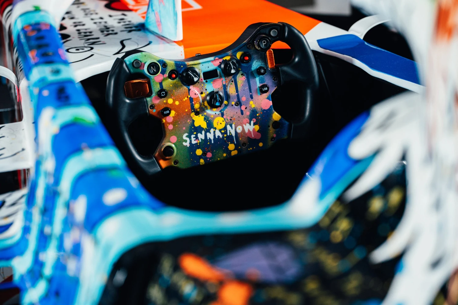 McLaren Ayrton Senna Art Show Car 10 McLaren Ayrton Senna Art Show Car