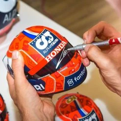 AlphaTauri Pierre Gasly 2021 Signed 1:2 Scale Helmet 15 AlphaTauri Pierre Gasly 2021 Signed 1:2 Scale Helmet
