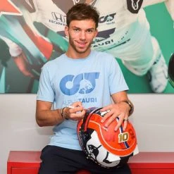 AlphaTauri AlphaTauri Pierre Gasly 2021 Signed 1:1 Scale Official Licensed Helmet 16 AlphaTauri AlphaTauri Pierre Gasly 2021 Signed 1:1 Scale Official Licensed Helmet