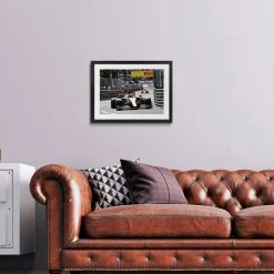 F1 Authentics Daniel Ricciardo 2021 Monaco GP – James Moy Print