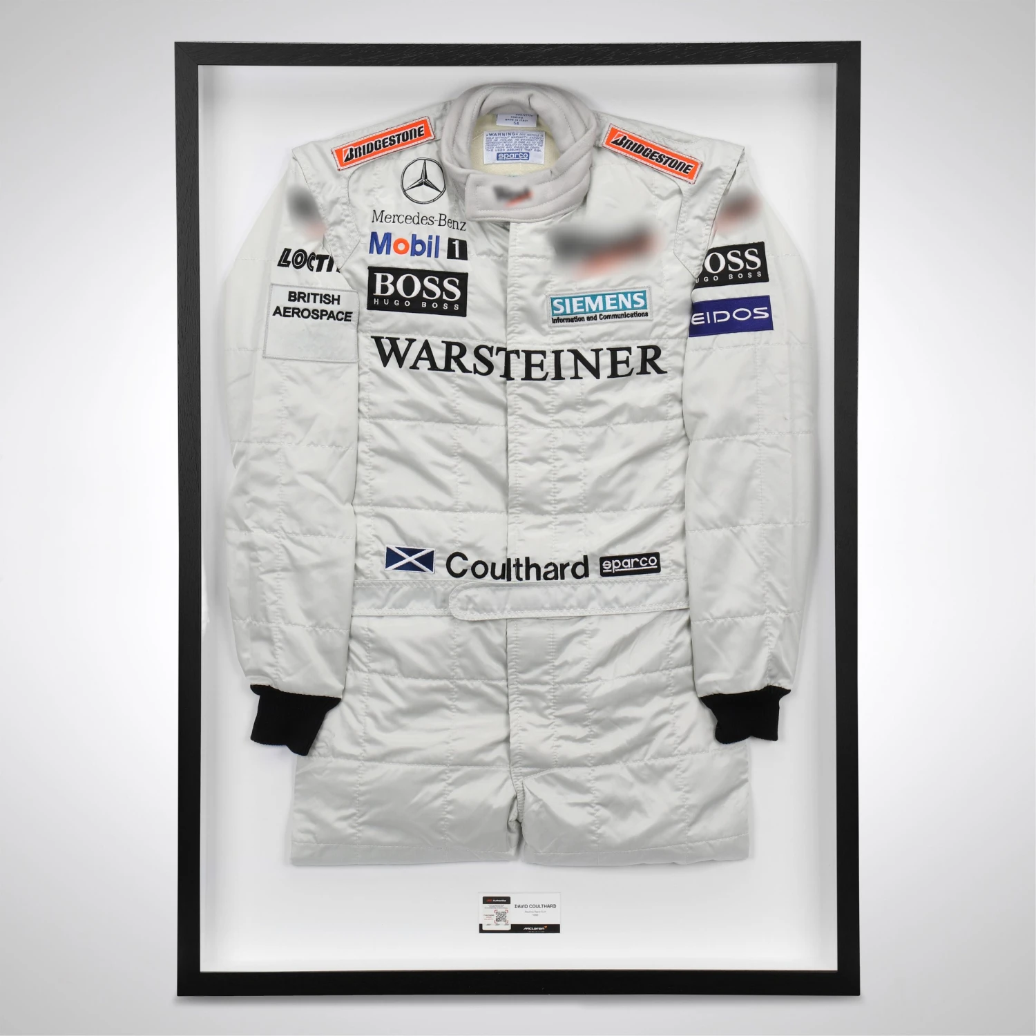 David Coulthard 1998 Official Replica McLaren (Warsteiner And Siemens Branding) 1 David Coulthard 1998 Official Replica McLaren (Warsteiner And Siemens Branding)
