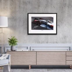 Esteban Gutiérrez Limited Edition Signed & Framed Photo - Haas F1 Team 5 Esteban Gutiérrez Limited Edition Signed & Framed Photo - Haas F1 Team
