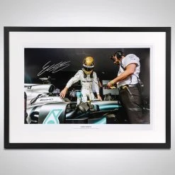 F1 Authentics Father's Day Gifts Esteban Gutiérrez Limited Edition Signed & Framed Photo - Mercedes-AMG Edition