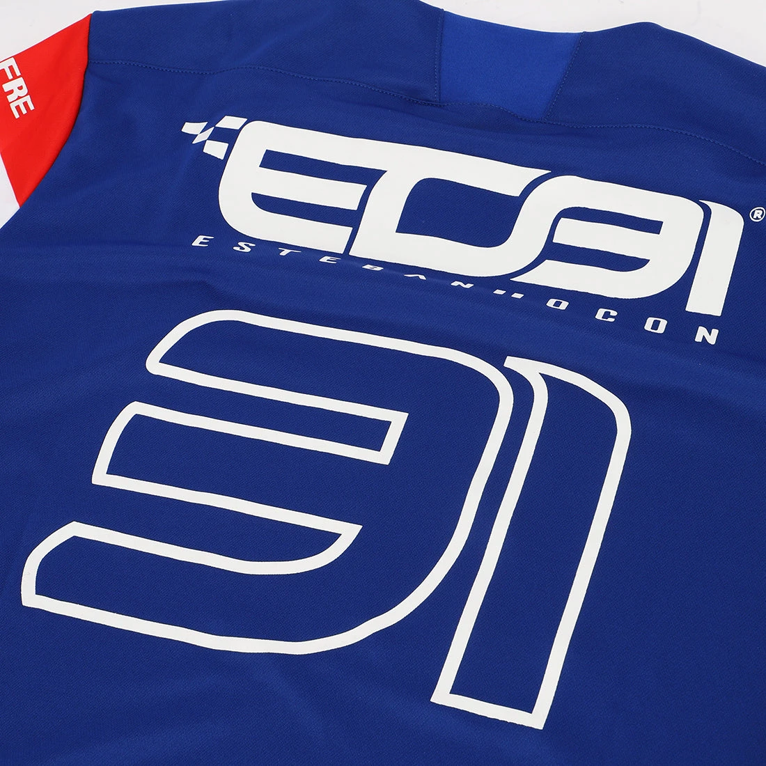 Alpine Esteban Ocon 2021 Signed Shirt 9 Alpine Esteban Ocon 2021 Signed Shirt