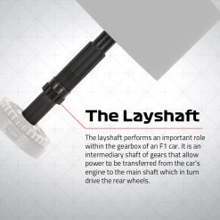 Alpine F1 Team Gear & Silver Layshaft Lamp 9 Alpine F1 Team Gear & Silver Layshaft Lamp