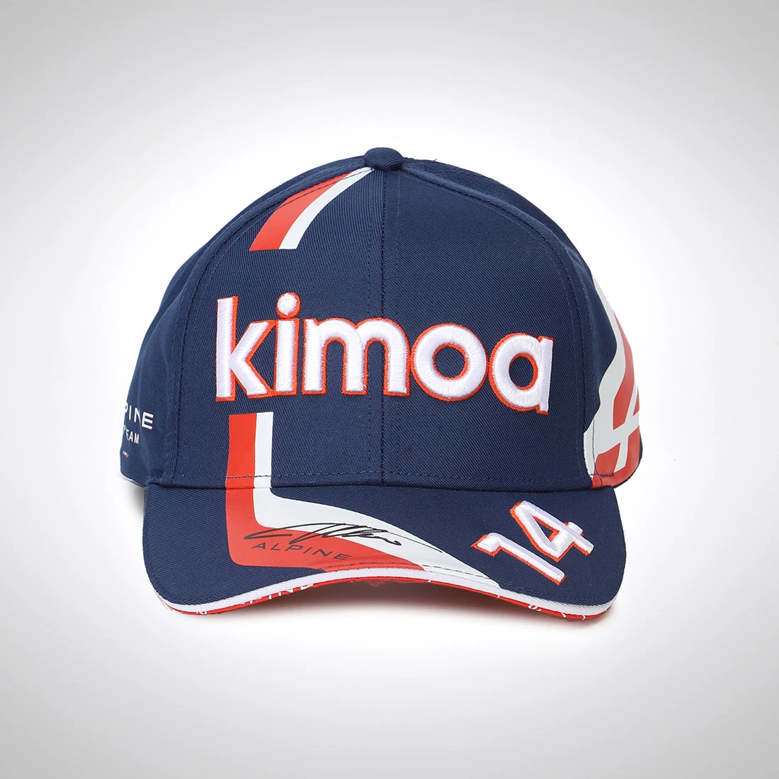 Alpine Alpine Fernando Alonso 2021 Unframed Signed Cap 1 Alpine Alpine Fernando Alonso 2021 Unframed Signed Cap