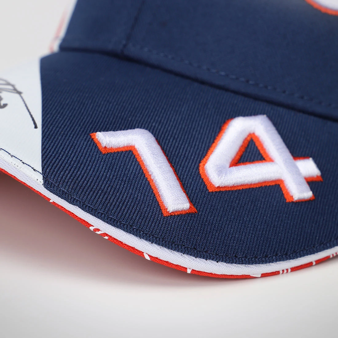 Alpine Alpine Fernando Alonso 2021 Unframed Signed Cap 7 Alpine Alpine Fernando Alonso 2021 Unframed Signed Cap