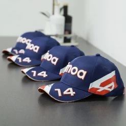 Alpine Alpine Fernando Alonso 2021 Unframed Signed Cap 11 Alpine Alpine Fernando Alonso 2021 Unframed Signed Cap