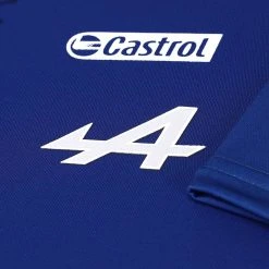 Alpine Alpine Fernando Alonso 2021 Signed Shirt 8 Alpine Alpine Fernando Alonso 2021 Signed Shirt