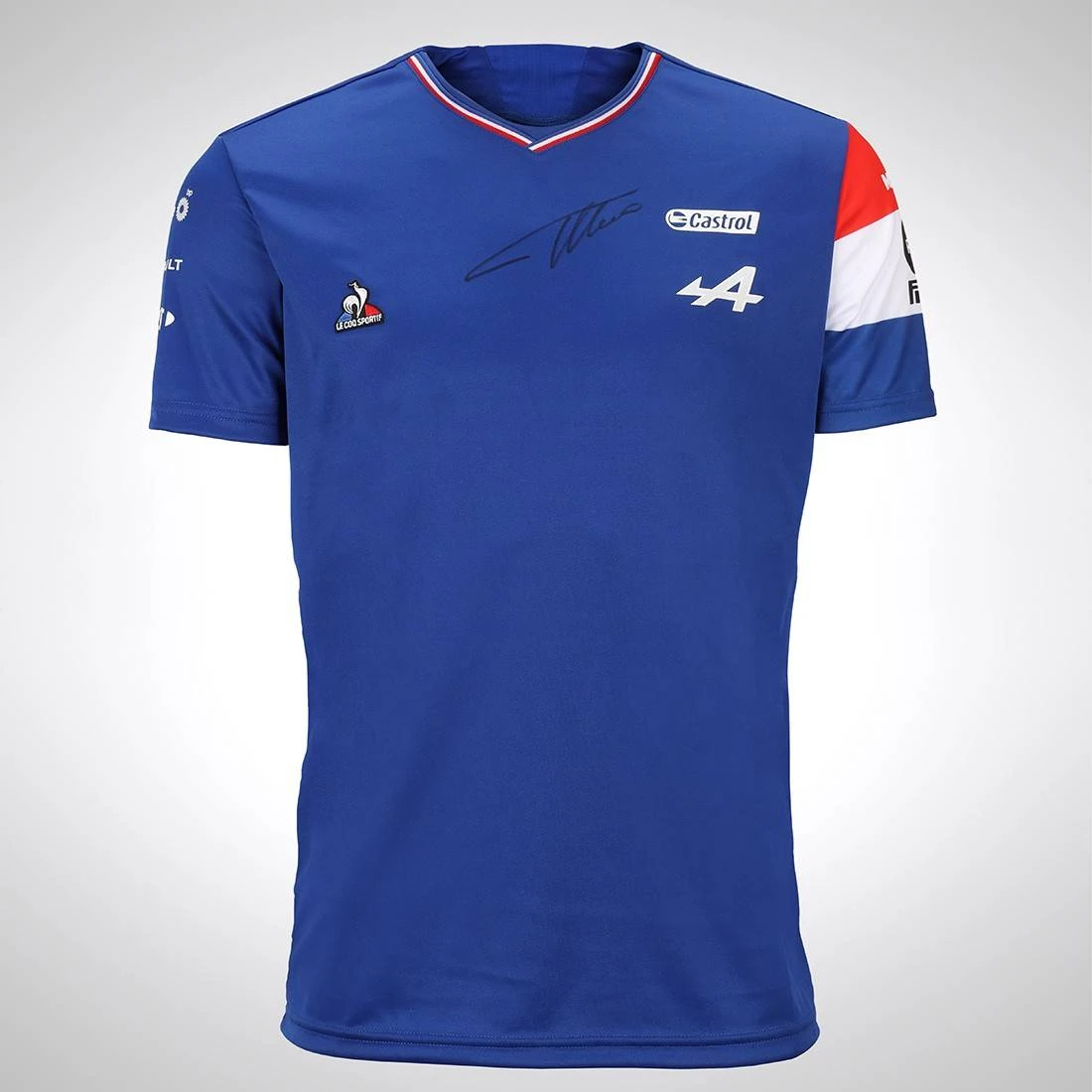 Fernando_Alonso_2021_Signed_Polo_Shirt_2.jpg Alpine Alpine Fernando Alonso 2021 Signed Shirt