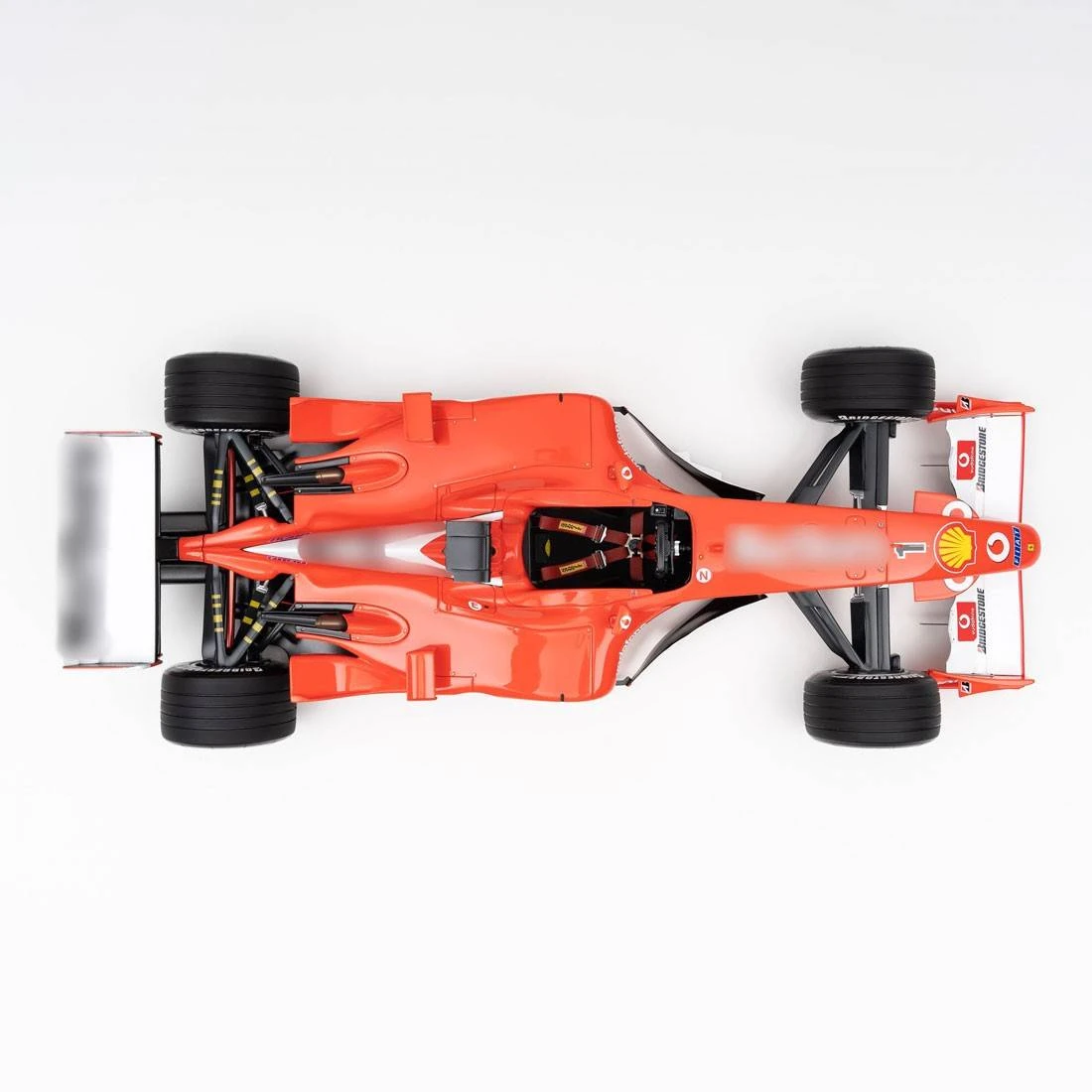 Michael Schumacher Ferrari 2002 F2002 1:8 Scale Model F1 Car 8 Michael Schumacher Ferrari 2002 F2002 1:8 Scale Model F1 Car