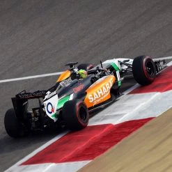 Sahara Force India F1 Team 2014 Rear Wing Endplate 13 Sahara Force India F1 Team 2014 Rear Wing Endplate