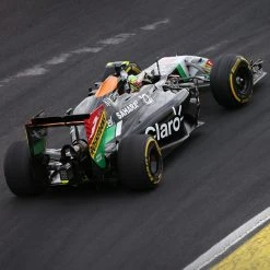 Sahara Force India F1 Team 2014 Rear Wing Endplate - Roshfran 13 Sahara Force India F1 Team 2014 Rear Wing Endplate - Roshfran