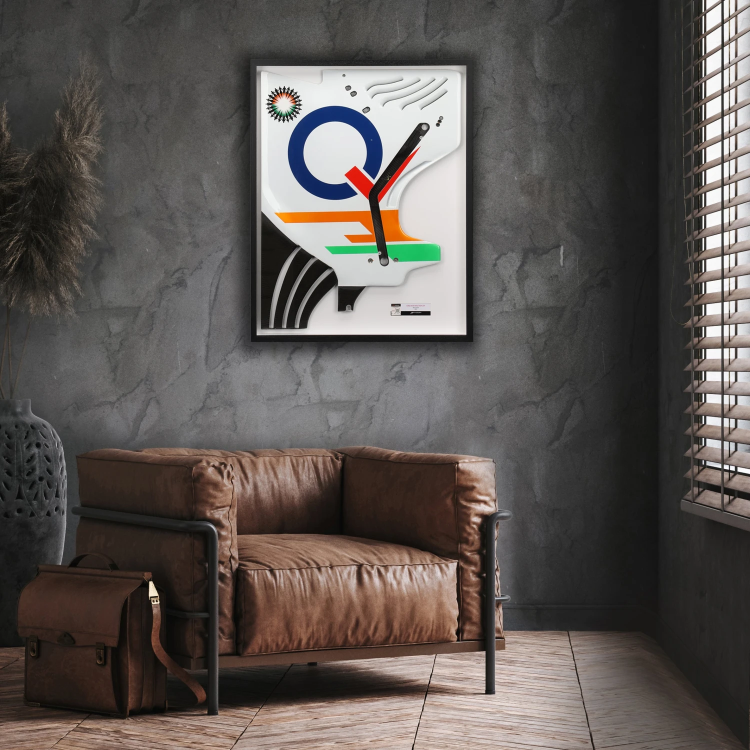 Sahara Force India F1 Team 2013 Right-hand Rear Wing Endplate 6 Sahara Force India F1 Team 2013 Right-hand Rear Wing Endplate