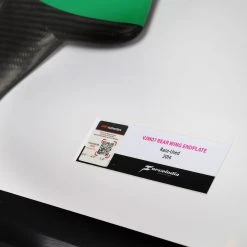 Sahara Force India F1 Team 2014 Rear Wing Endplate - Roshfran