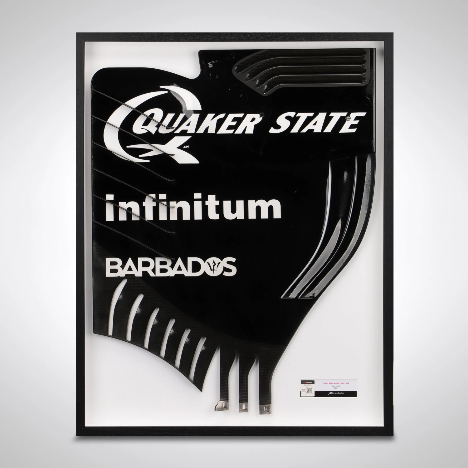 Sahara Force India F1 Team 2016 Rear Wing Endplate 1 Sahara Force India F1 Team 2016 Rear Wing Endplate