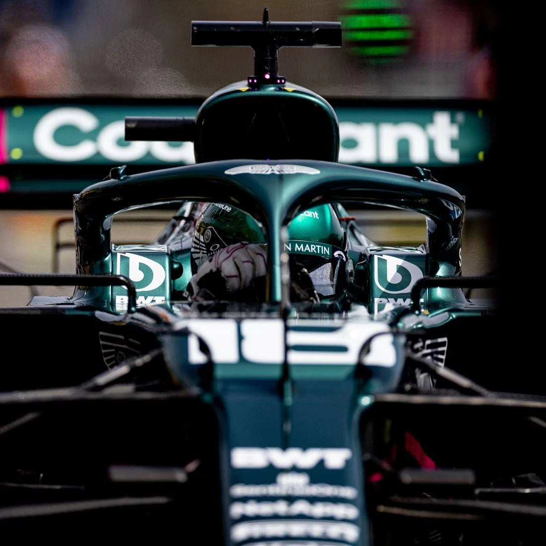 Aston Martin Cognizant Formula One™ Team 2021 Official Replica Halo 9 Aston Martin Cognizant Formula One™ Team 2021 Official Replica Halo