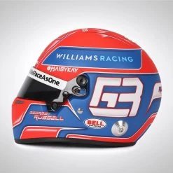 Williams George Russell 2021 1:2 Scale Helmet 12 Williams George Russell 2021 1:2 Scale Helmet