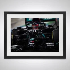 F1 Authentics George Russell Mercedes W11 – James Moy Print