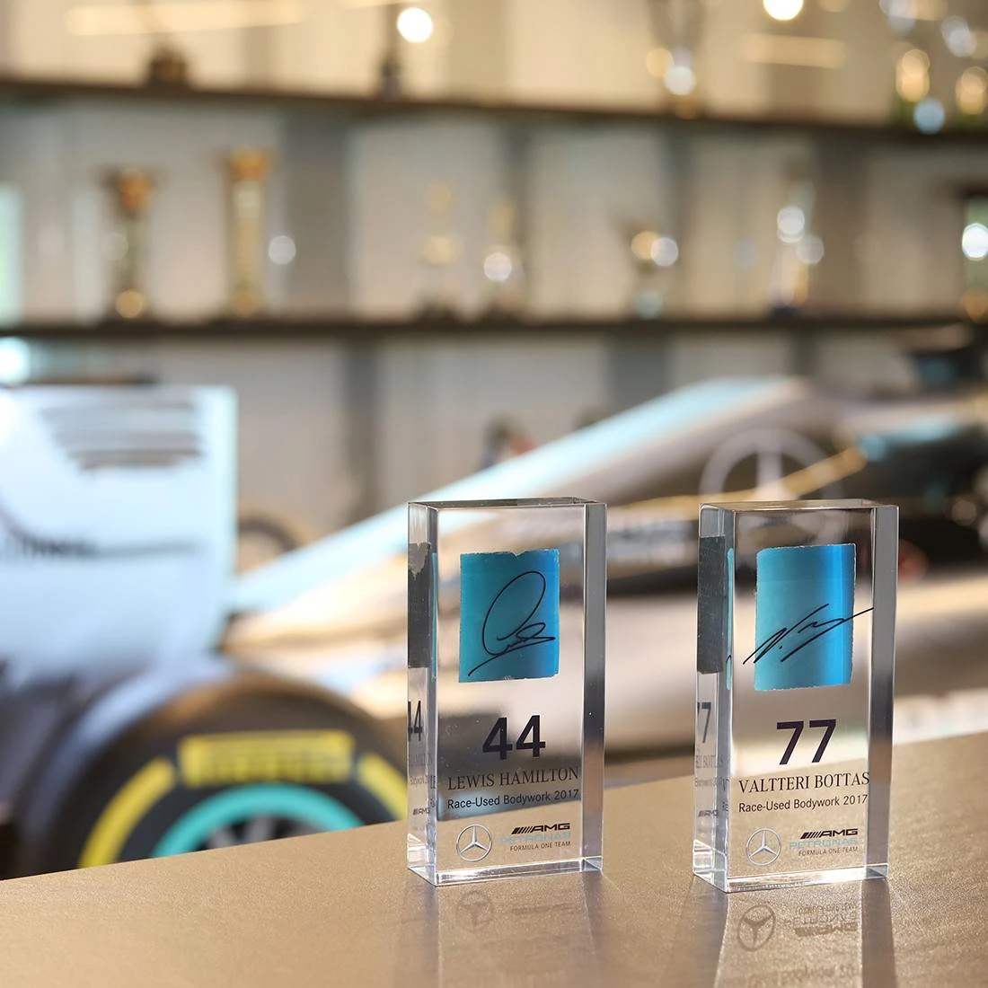 Mercedes-AMG Petronas Lewis Hamilton 2017 Bodywork In Acrylic 6 Mercedes-AMG Petronas Lewis Hamilton 2017 Bodywork In Acrylic