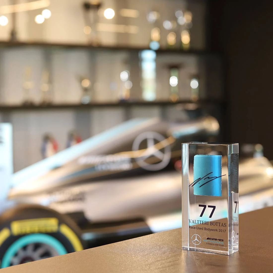 Mercedes-AMG Petronas Mercedes Valtteri Bottas 2017 Bodywork In Acrylic 5 Mercedes-AMG Petronas Mercedes Valtteri Bottas 2017 Bodywork In Acrylic