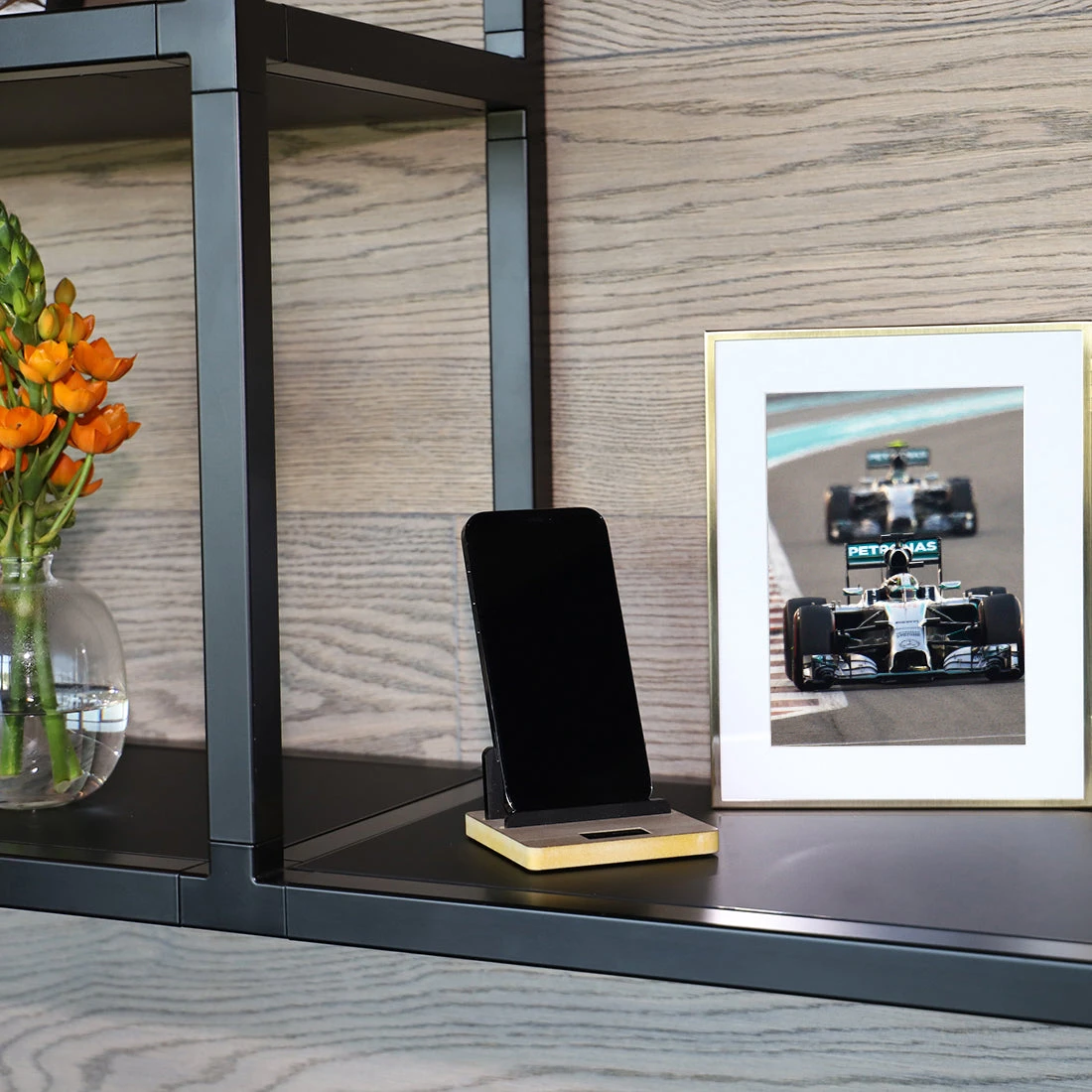 Mercedes-AMG Petronas Mercedes Lewis Hamilton 2014 Skid Block Phone Holder 2 Mercedes-AMG Petronas Mercedes Lewis Hamilton 2014 Skid Block Phone Holder